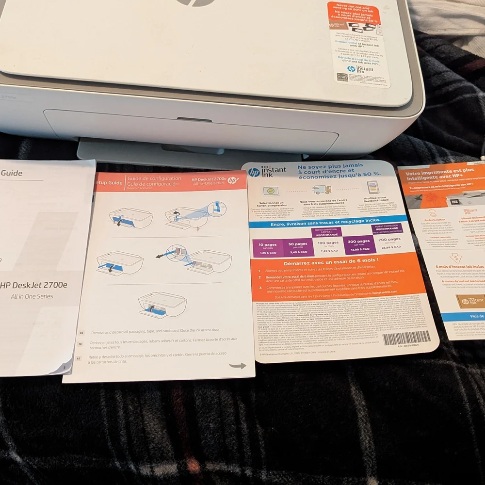 HP Gray All-in-One Printer